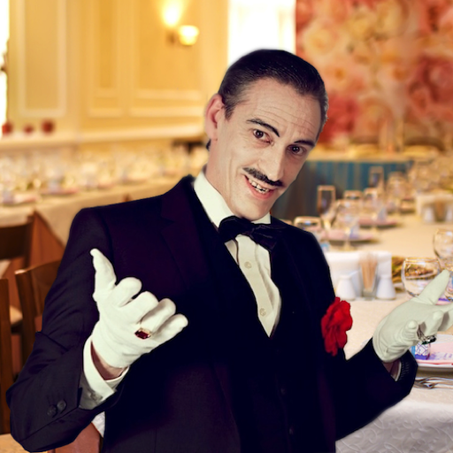 Der italienische Spasskellner Luigi