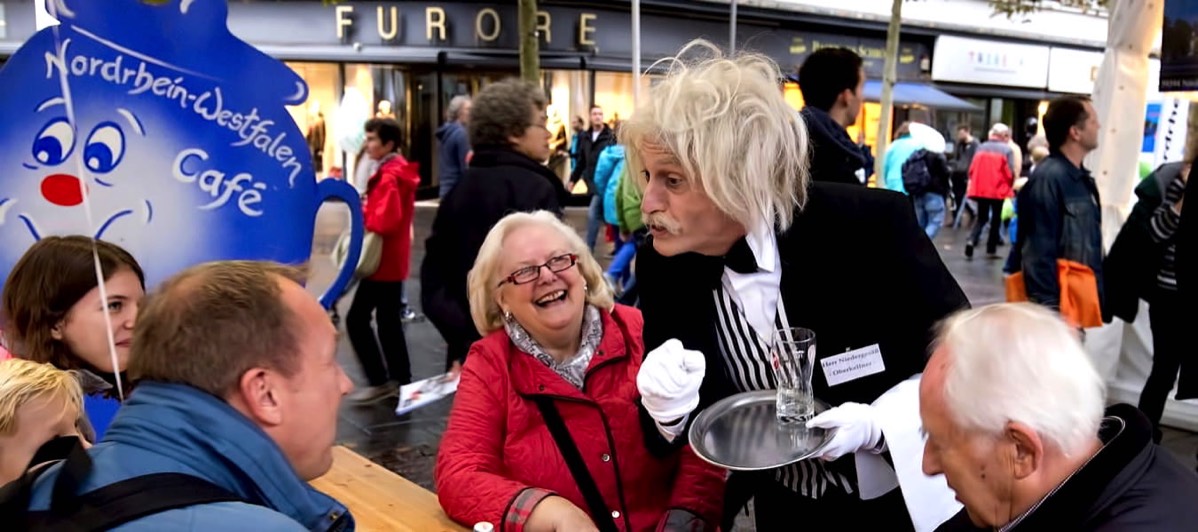 Entertainment als Spasskellner in Mainz